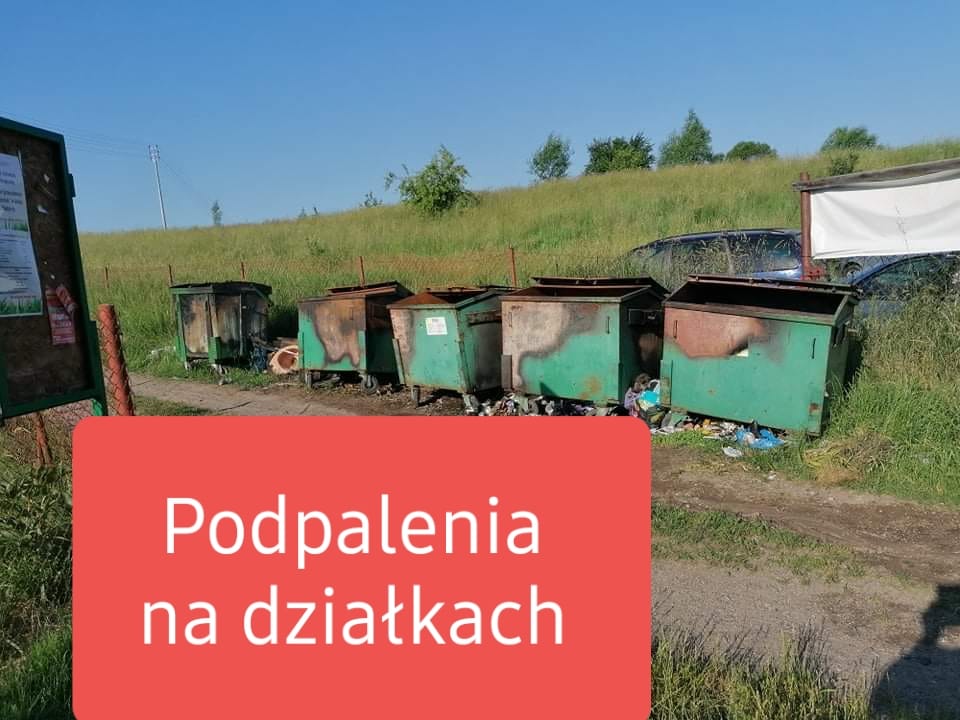 Podpalenia Na Ogrodach Dzia Kowych Przysz O Ci W Go Dapi