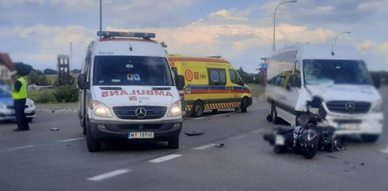 Tragiczny wypadek na obwodnicy – nie żyje kierowca motocykla