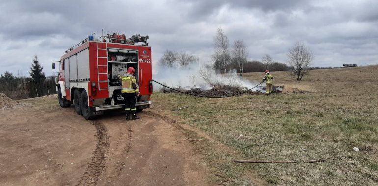 Podpalenie na ulicy Oleckiej