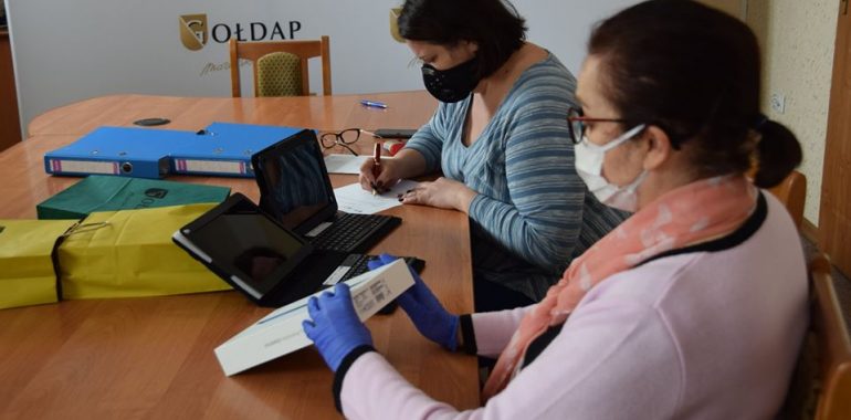 Program grantowy „Zdalna Szkoła” w Gminie Gołdap na finiszu