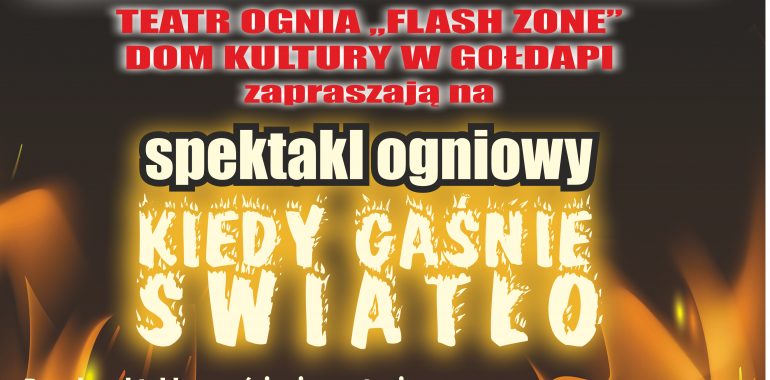 Kiedy gaśnie światło.