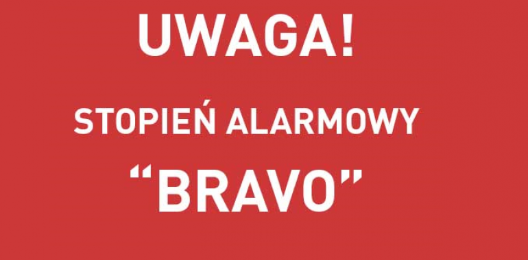 II stopień alarmowy w całym kraju