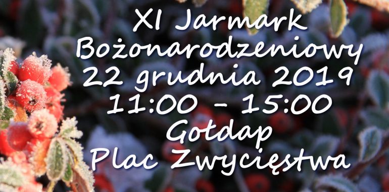 XI Jarmark Bożonarodzeniowy 2019