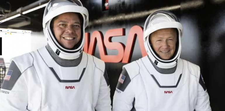 Dziś historyczny lot załogowy SpaceX i NASA. Statek będzie można zobaczyć z Polski